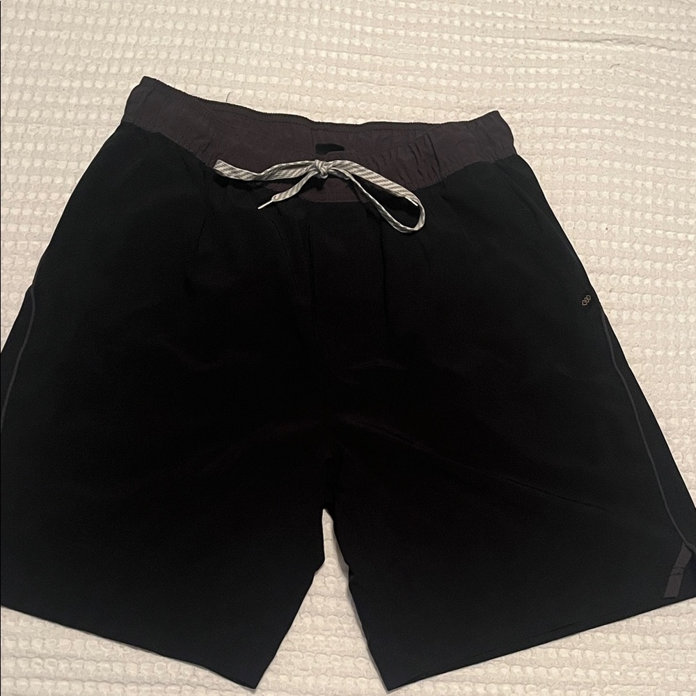 Black Men's Athletic Shorts